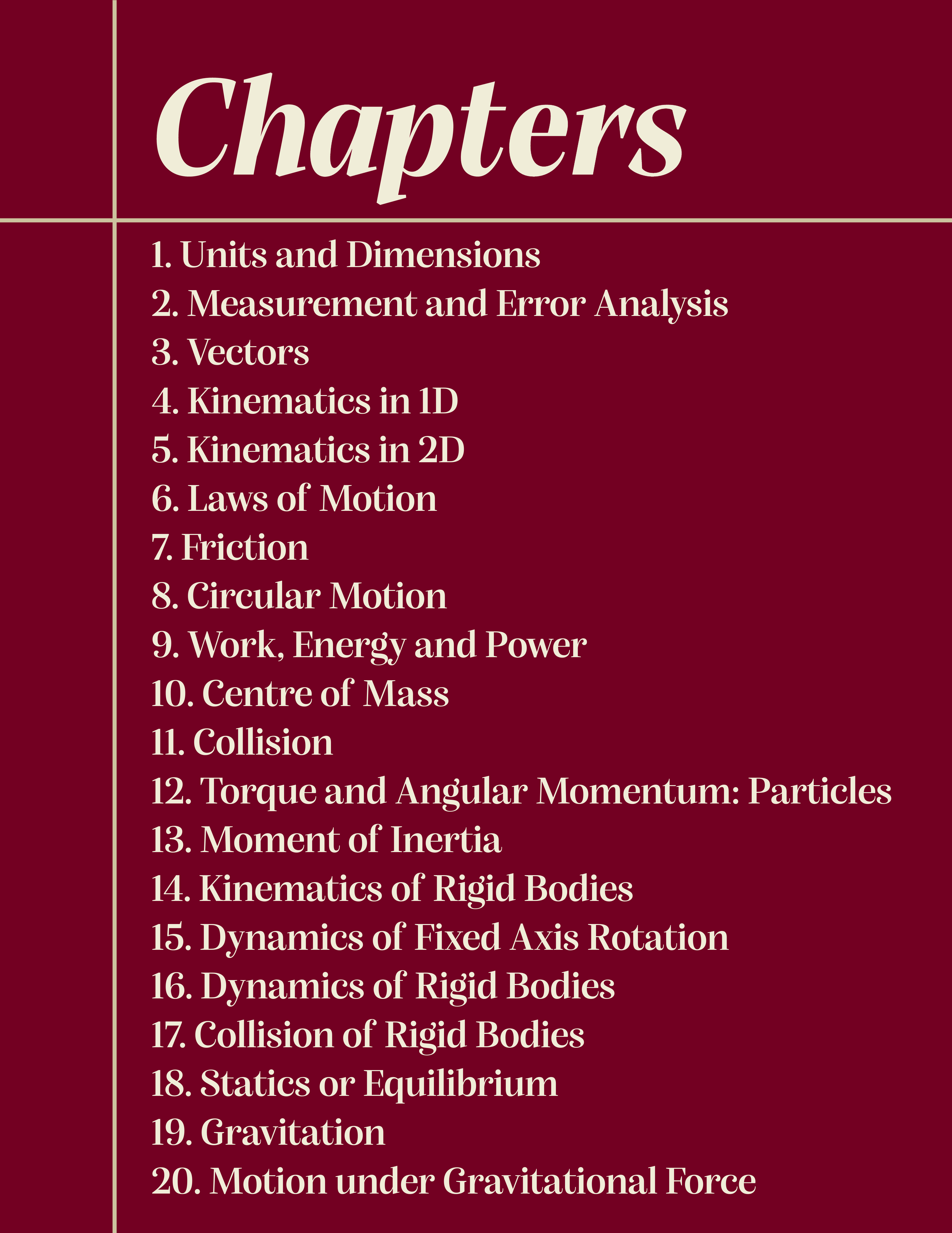 JEE Physics Solved Problems in Mechanics